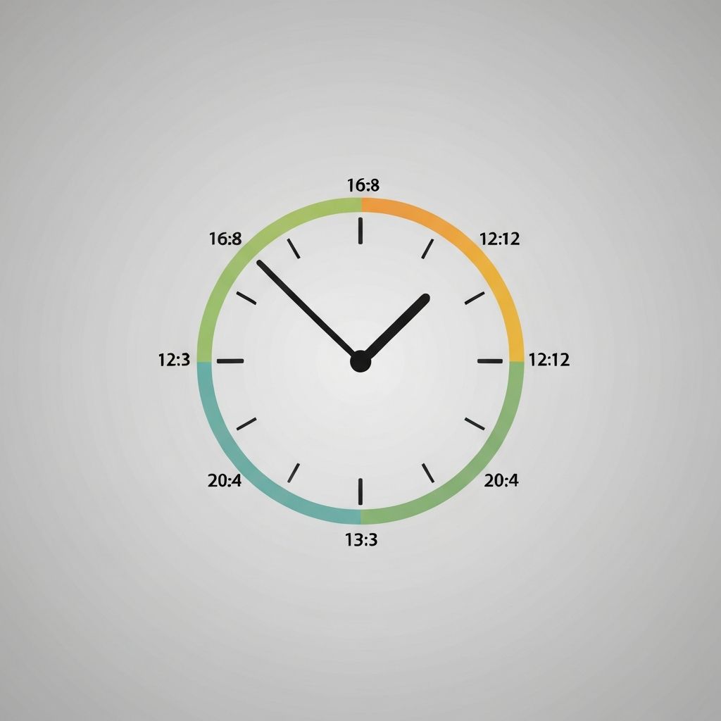 Time-restricted feeding protocols representation